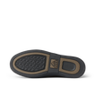 Del Mar Desert outsole facing upward in a close up, showing textured tread and REEF logo
