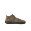 Del Mar Desert brown leather and suede shoe facing right with cushioned comfort and arch support