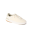 Reef Del Mar white sneaker facing right in side view with cushioned comfort and durable design