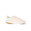 Reef Del Mar white sneaker facing right with lightweight cushioning for everyday comfort
