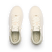 Reef Del Mar shoes viewed from above facing upward showing laces and cushioned footbeds