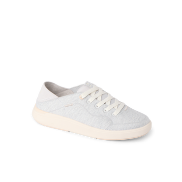 Neptune 2 white sneaker facing right with cushioned sole and lightweight comfort design