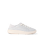 Neptune 2 light gray lace up sneaker facing right with cushioned sole and arch support