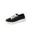 Neptune 2 black sneaker facing left with cushioned sole and arch support