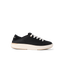 Neptune 2 black sneaker facing right with cushioned sole and anatomical arch support
