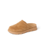 Vista Luxe Mariana women's clog facing left showing closed-toe suede upper with lightweight sole, designed for comfort and daily wear.