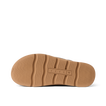 Vista Luxe Mariana clog sole facing left with close up view of wavy traction tread and durable outsole pattern