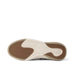 Shoreline Del Mar sneaker outsole facing upward with toe pointing left and cushioned tread for everyday comfort