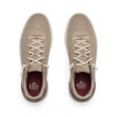 Shoreline Del Mar sneakers viewed from above, facing upward, with cushioned support and elastic laces