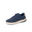 Shoreline Del Mar navy sneaker facing left with cushioned support and comfort for everyday wear