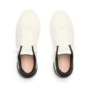 Reef Del Mar shoes viewed from above, toes facing upward, with cushioned footbeds