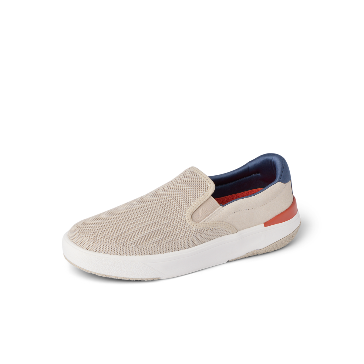 Del Mar Slip On sneaker facing left, showing its cushioned side profile and easy slip on design