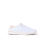 Neptune 2 white sneaker facing right, side view with cushioned sole and arch support