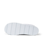 Noa Slipper outsole close up facing right with textured white tread and deep traction grooves