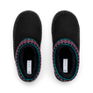 REEF Indie Slipper pair viewed from above, toes facing upward, with patterned trim and cushioned footbeds