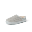 Willa Slipper facing left with quilted upper, plush lining, cushioned sole, and comfort-focused design