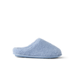 Daydream Slipper in soft faux shearling mule style shown facing left
