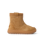 Campfire Ember boot facing right in side view with a cushioned sole and durable suede upper