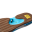 Close-up of the bottom sole facing up of the Fanning men’s sandal, showing durable tread and cushioned footbed design.