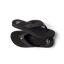 Baja Maria women's black braided sandals facing right, close-up of top and side, swim-friendly comfort with arch support.