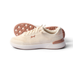 Side view of Shoreline Palisades sneaker in light mocha with arch support and soft cushioning for all-day comfort