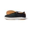 Side view of Laguna breathable black sneaker with cushioned sole, designed for beach comfort and everyday wear.