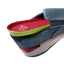 Del Mar Slip On close up showing left facing heel and cushioned footbed with arch support