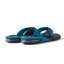 REEF Fanning water friendly flip flops facing left with cushioned footbeds and durable rubber outsoles