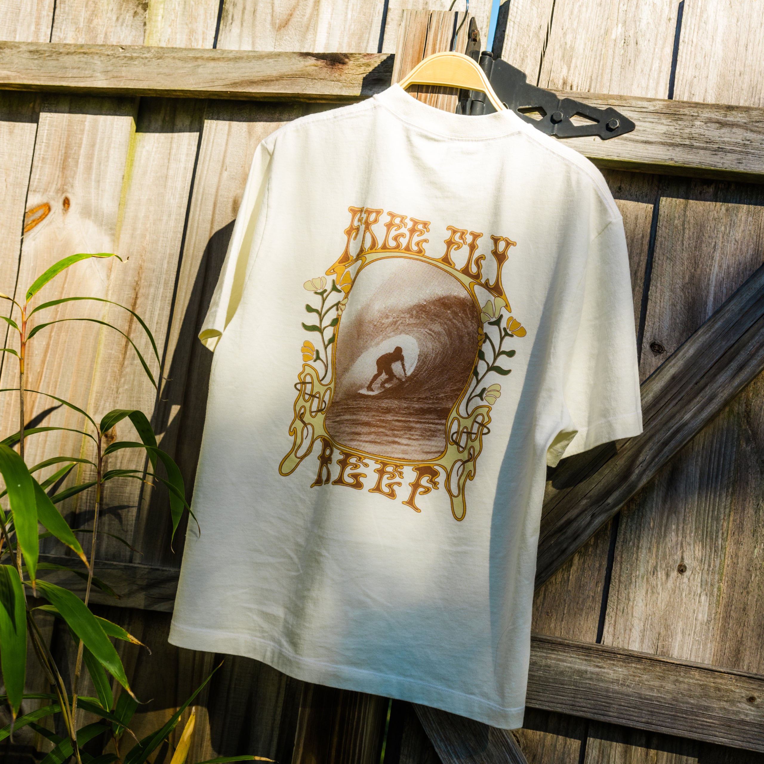 High-Stoke Relaxed Tee - Bone view 1