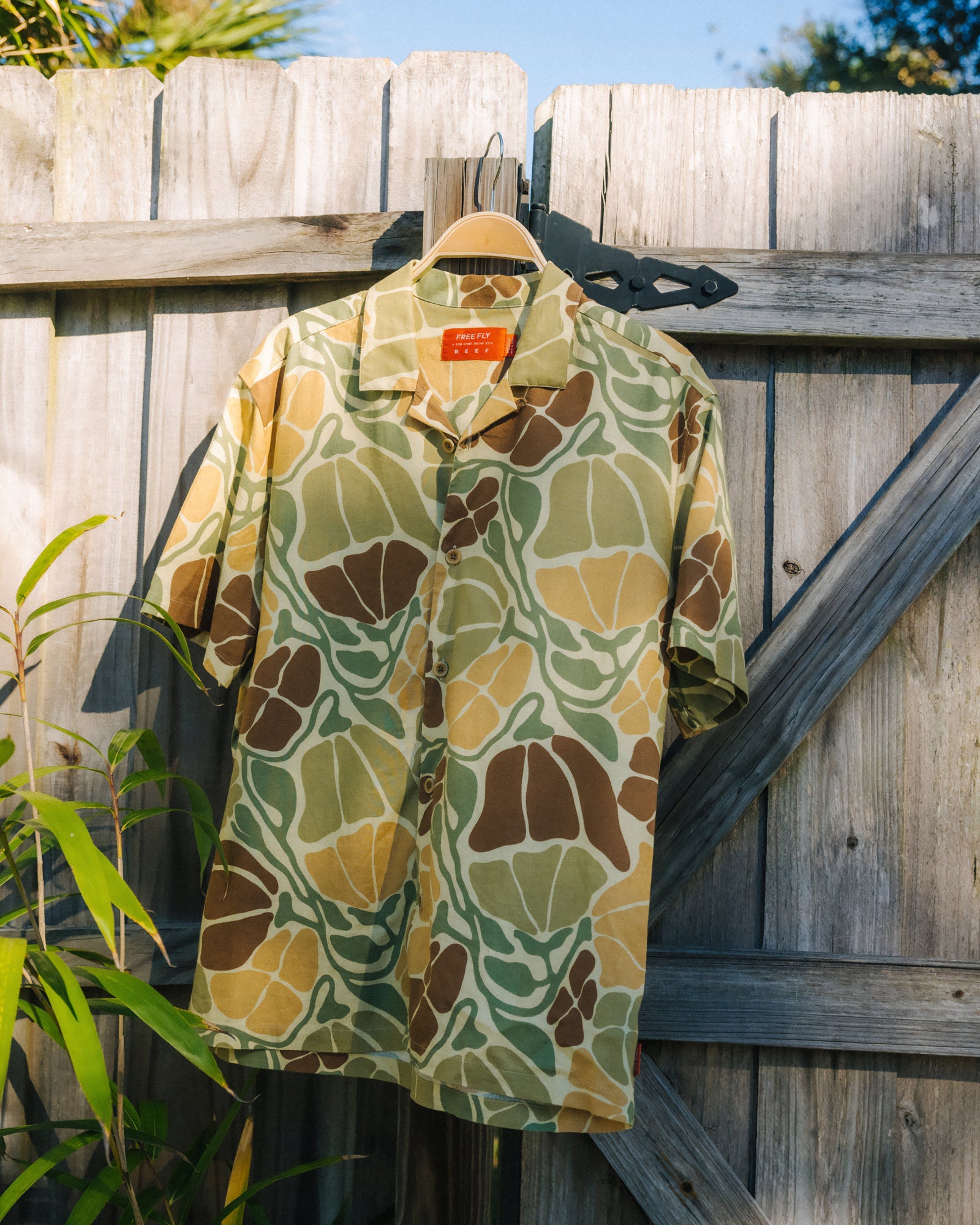 Men's Sullivan's Camp Shirt - Floral Camo view 1