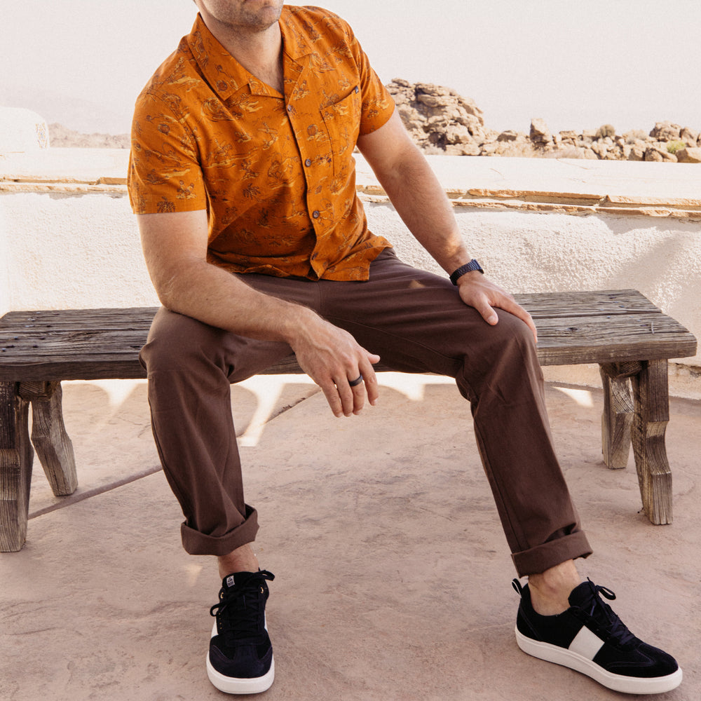 Men's Matthew Twill Pant in Rain Drum | REEF®