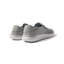 Neptune Slip-On men's grey slip-on shoes facing away showing heel, soft cushioning, and arch support for beach comfort.