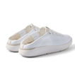 Neptune 2 white sneakers facing right with cushioned comfort and anatomical arch support