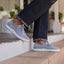 Neptune HT facing right, men's grey sneaker with REEFlex cushioning, anatomical arch support, and water-friendly materials