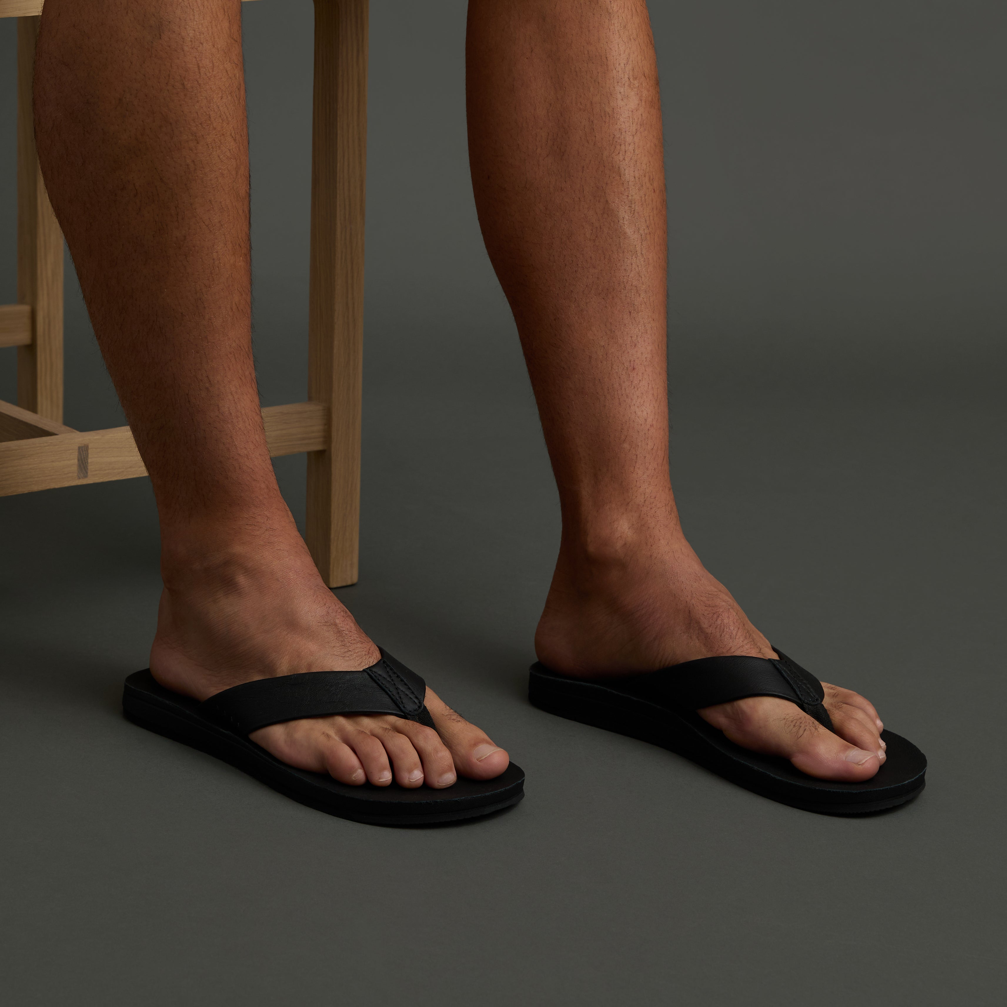 Men's Ojai Classic: Leather and Suede Sandals in Black | Reef – REEF