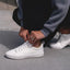 Close-up of the left Lay Day Lite sneaker facing left, highlighting lightweight, beach-inspired comfort and support.