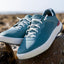 Close-up of Shoreline Del Mar men's sneakers facing forward, featuring breathable mesh and comfort cushioning.