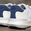Close-up of the heel of Shoreline Del Mar men's sneaker facing away, featuring water-friendly materials and arch support.