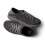 Neptune HT men's black sneaker pair with lightweight breathable knit upper, REEFlex cushioning, and anatomical arch support.