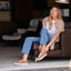Lay Day Lite women's sneakers facing left, styled for everyday comfort and beach-inspired living