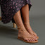 Willow Quinn sandals facing forward, close-up on top and side straps with soft-rebound cushioning and arch support.