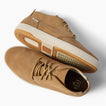 Del Mar Desert shoes facing right, showing suede uppers, laces, and cushioned soles for everyday comfort