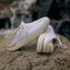 White Reef Neptune sneakers for women showing left side and back with anatomical arch support and cushioning