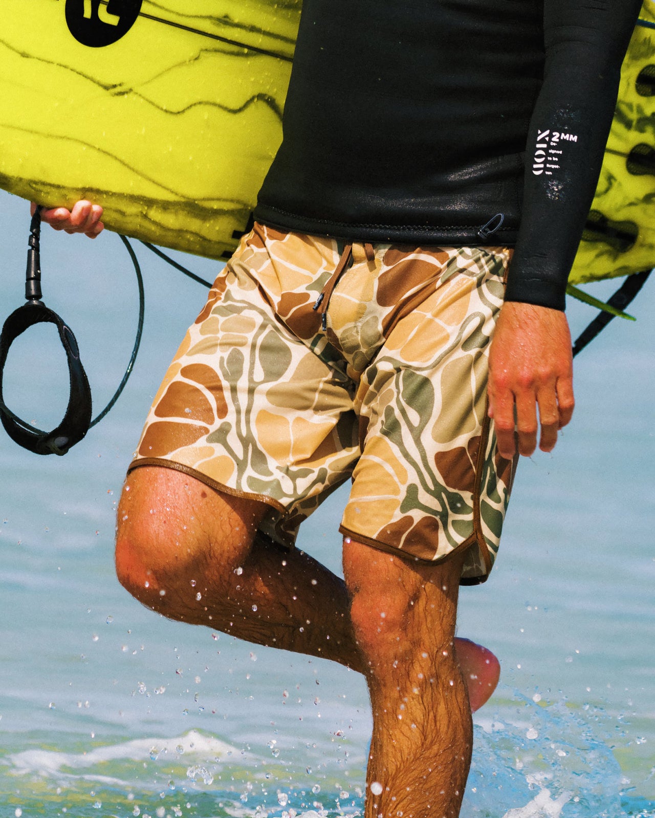 Men's Palmera Boardshort - Floral Camo view 2