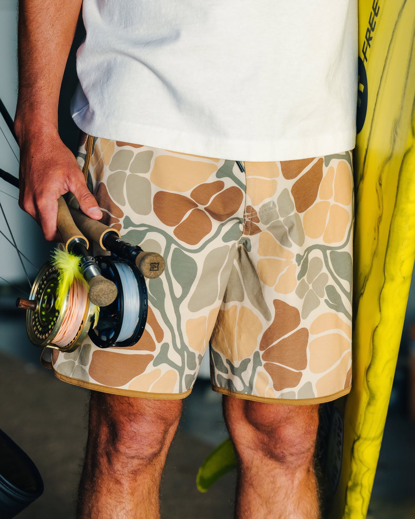 Men's Palmera Boardshort - Floral Camo view 3