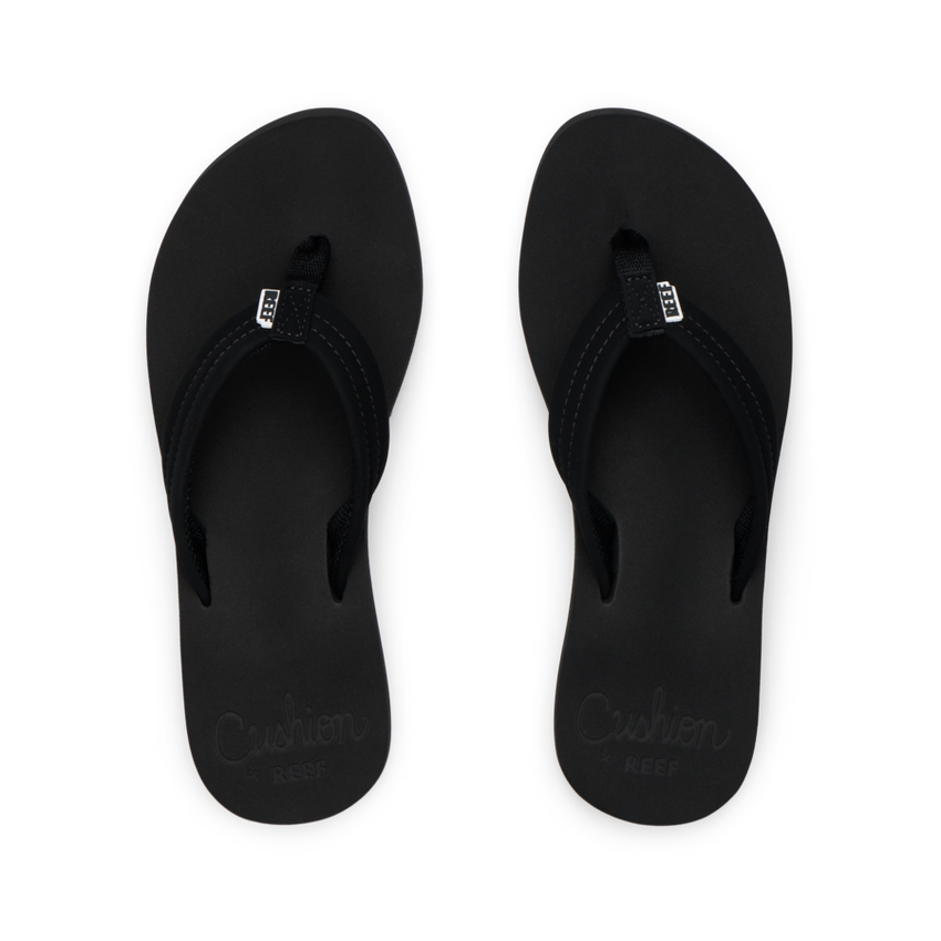Reef Cushion Breeze - Black/Black - Top View