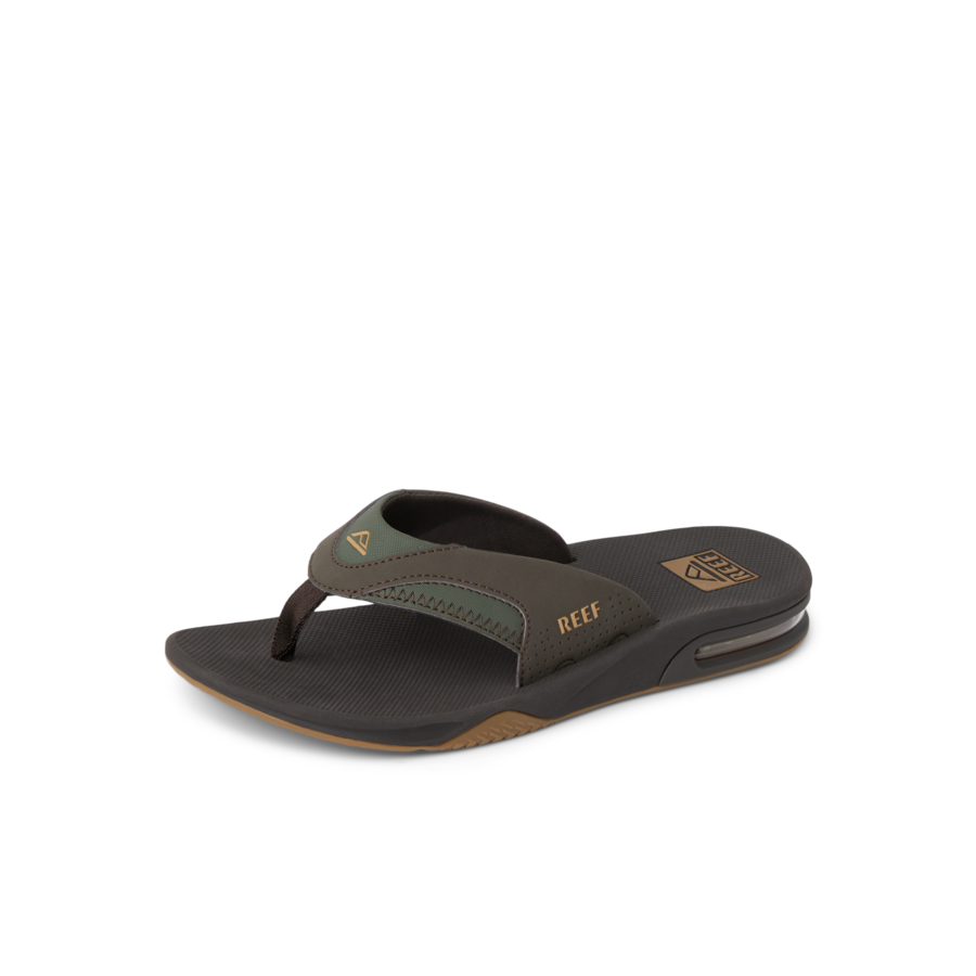 Fanning - Brown/Gum - Left Side View