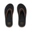 Fanning - Black And Tan - Top View
