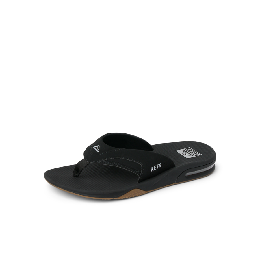 Fanning - Black/Silver - Left Side View