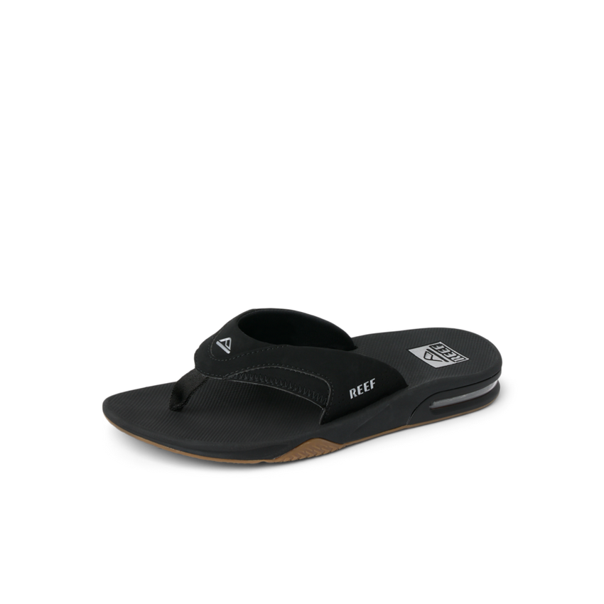 Fanning - Black/Silver - Left Side View